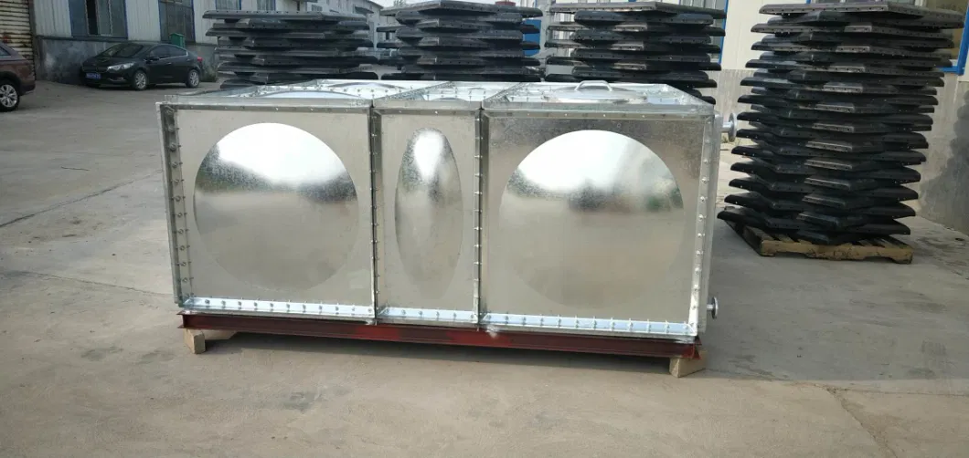 Galvanized Pressed Steel Pressure Water Tank